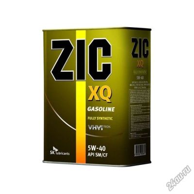 Лот: 6353264. Фото: 1. ZIC XQ 5W-40 API SN синтетика... Масла, жидкости