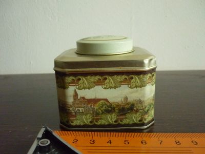 Лот: 15676570. Фото: 1. Банка жесть маленькая. Контейнеры, банки