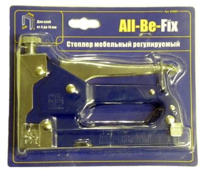 Лот: 15039016. Фото: 1. Степлер All-Be-Fix мебельный для... Ручной инструмент