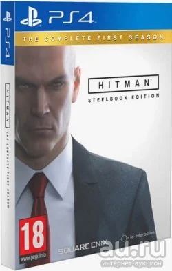 Лот: 8613602. Фото: 1. Hitman Steelbook Edition (PS4... Игры для консолей