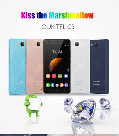Лот: 7687648. Фото: 1. Новый смартфон Oukitel C3. Смартфоны