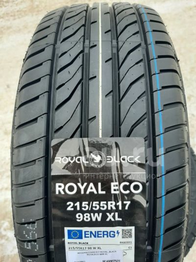 Лот: 25239274. Фото: 1. Летняя резина 215/55 R-17 "Royal... Шины