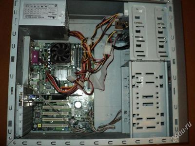 Лот: 1089224. Фото: 1. Системный блок, 1.8 Hhz, GeForce4... Компьютеры в сборе
