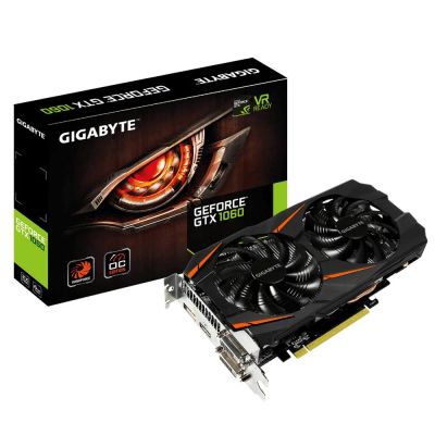 Лот: 11149639. Фото: 1. Gigabyte GeForce GTX1060 6gb 5... Видеокарты