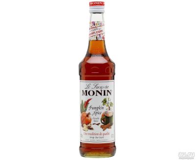 Лот: 17448879. Фото: 1. Сироп Monin Пряная тыква 0.7л. Приправы, специи
