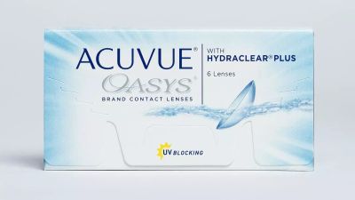 Лот: 24295387. Фото: 1. Контактные линзы ACUVUE OASYS... Контактные линзы