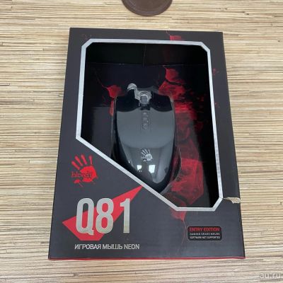 Лот: 18477919. Фото: 1. Мышь проводная A4Tech Bloody Q81... Клавиатуры и мыши