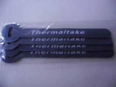 Лот: 130493. Фото: 1. Стяжки липучки для проводов Thermaltake. Шлейфы, кабели, переходники