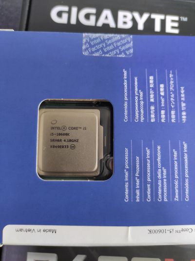 Лот: 18072112. Фото: 1. Комплект на core i5 10600k. Комплекты запчастей