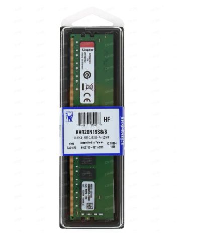Лот: 18995917. Фото: 1. 16Gb (2x8Gb) DDR4 Kingston KVR26N19S8... Оперативная память