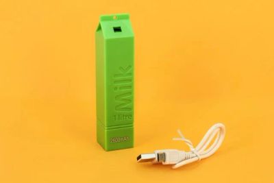 Лот: 6455948. Фото: 1. POWER BANK АКБ-USB Fresh milk... Внешние, портативные аккумуляторы для смартфонов (Power bank)