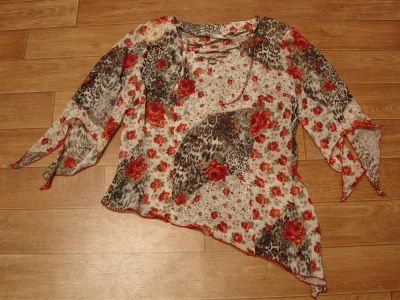Лот: 3490497. Фото: 1. блузка в стиле кантри, р-р 44-46... Блузы, рубашки