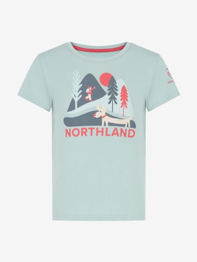 Лот: 24865278. Фото: 1. Футболка для девочек Northland... Другое (спортивная одежда)