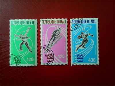 Лот: 11441860. Фото: 1. Мали 1976 олимпиада в Инсбруке... Марки