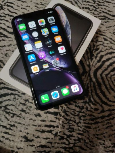 Лот: 14356741. Фото: 1. iPhone Xr 128Gb состояние нового... Смартфоны