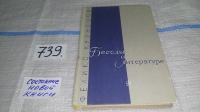 Лот: 11707050. Фото: 1. Беседы о литературе, Феликс Кузнецов... Другое (общественные и гуманитарные науки)