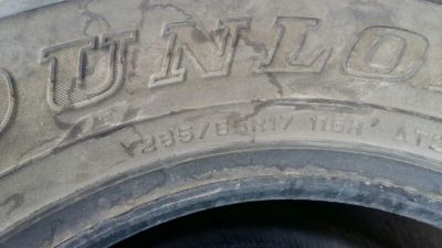 Лот: 9822209. Фото: 1. 285/65/17 dunlop. Шины