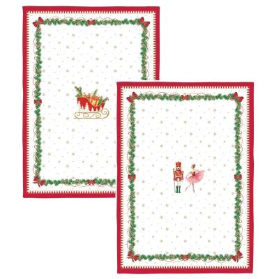 Лот: 25735096. Фото: 1. Комплект кухонных полотенец Easy... Гирлянды, шарики, новогодние аксессуары