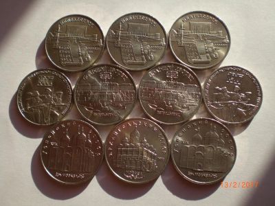 Лот: 9066374. Фото: 1. СССР. Юбилейные 5 и 3 рубля. 10... Наборы монет
