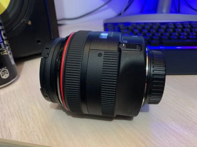 Лот: 18402793. Фото: 1. Canon EF 85 1.2 L II Как новый... Объективы