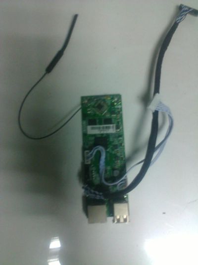 Лот: 12087750. Фото: 1. Плата LAN и USB входов B.S805... Запчасти для телевизоров, видеотехники, аудиотехники