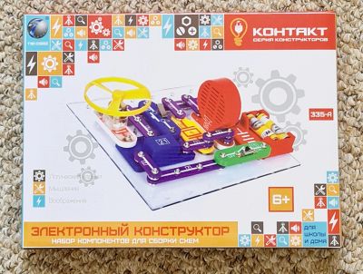 Лот: 17500297. Фото: 1. Электронный конструктор "Контакт... Конструкторы