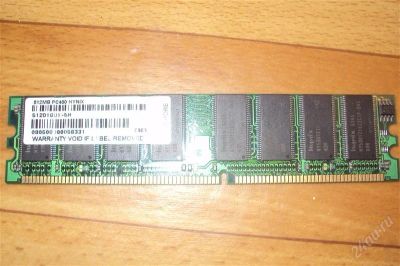 Лот: 1310243. Фото: 1. память ddr 512mb pc400. Оперативная память