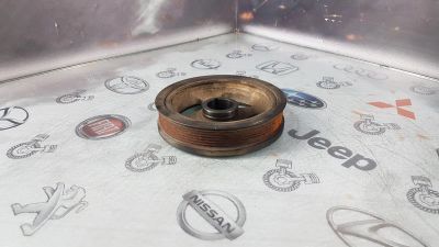 Лот: 23586510. Фото: 1. Шкив коленвала Toyota Avensis... Двигатель и элементы двигателя