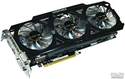 Лот: 13907658. Фото: 1. Видеокарта Gigabyte GTX 760 2GB... Видеокарты