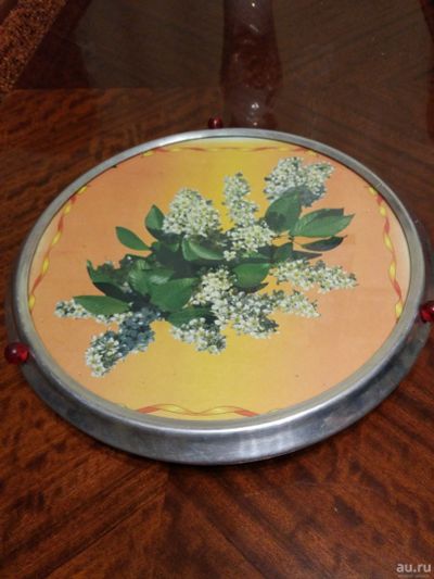 Лот: 13213718. Фото: 1. Крутящаяся подставка под торт... Другое (посуда, кухонная утварь)