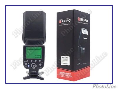 Лот: 16471803. Фото: 1. Фотовспышка Triopo TR-586EX для... Вспышки, осветители, рассеиватели