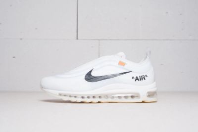 Лот: 11732911. Фото: 1. Кроссовки Nike Air Max 97 x Off-White. Кеды, кроссовки, слипоны