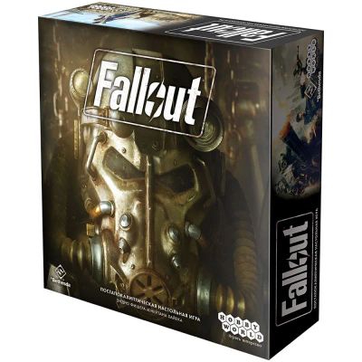 Лот: 22171764. Фото: 1. Настольная игра Fallout. Настольные игры, карты