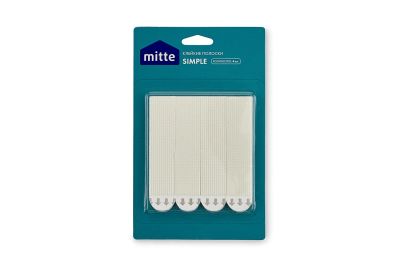 Лот: 23633115. Фото: 1. Клейкие полоски MITTE Simple. Крючки, вешалки