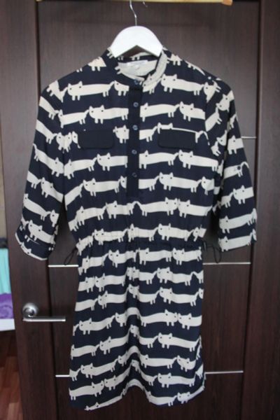 Лот: 7683005. Фото: 1. Платье с котиками. Платья