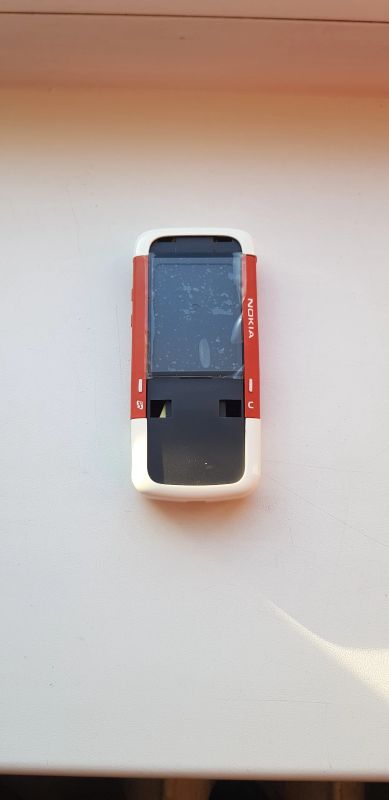Лот: 18420014. Фото: 1. Корпус Nokia 5700 white/red (белый... Корпуса, клавиатуры, кнопки