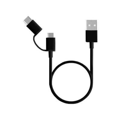 Лот: 16325045. Фото: 1. Кабель ZMI 2 в 1 USB Type-C... Дата-кабели, переходники