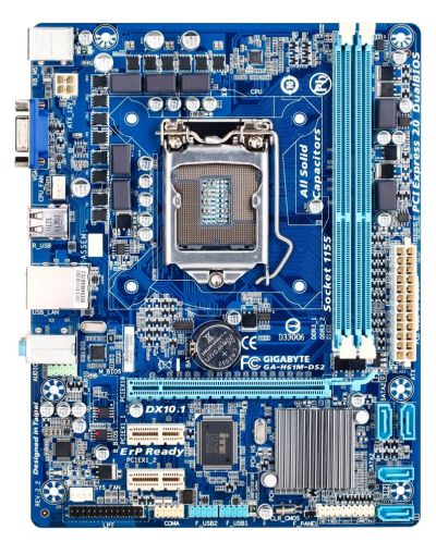 Gigabyte GA H61M DS2 LGA 1155 H61 16GB DDR3 1155 . Au.ru