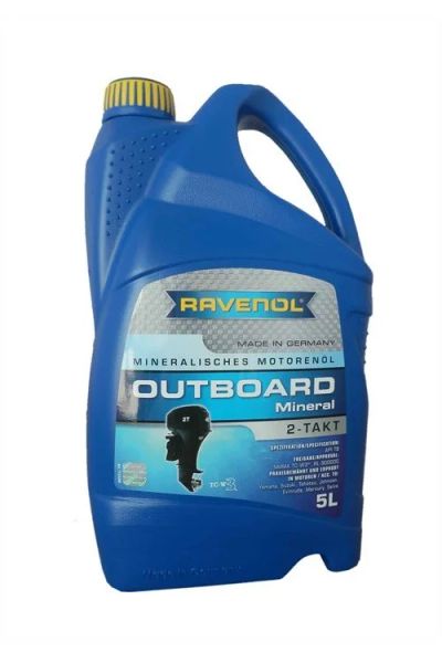 Лот: 16141367. Фото: 1. Ravenol Outboardoel 2T Mineral... Масла, жидкости