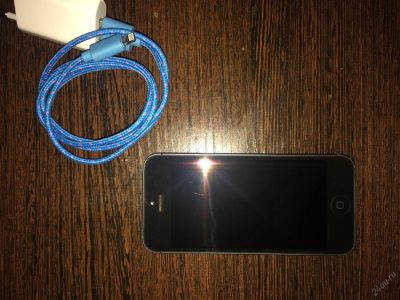 Лот: 5961943. Фото: 1. Продам iPhone 5 16Gb space gray. Смартфоны