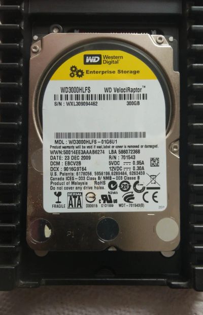 Лот: 17287477. Фото: 1. WD3000HLFS-01G6U1. Жёсткие диски (HDD)
