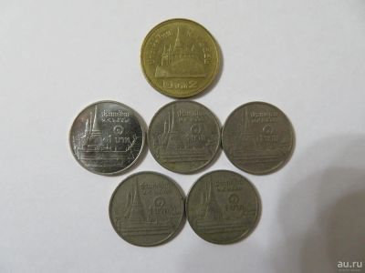 Лот: 9666694. Фото: 1. Баты 6 монет Таиланд. Азия
