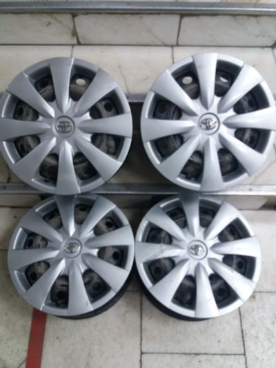 Лот: 17504091. Фото: 1. Диски с колпаками R15 4x100. Диски