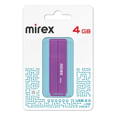 Лот: 25195344. Фото: 1. Флеш-накопитель USB2.0 4Gb Mirex... USB-флеш карты