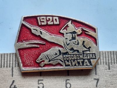 Лот: 19219345. Фото: 1. (№9123) значки ,Чита освобождена... Памятные медали