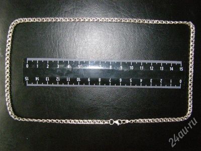 Лот: 425645. Фото: 1. Цепочка. Серебро. 52 см. 18,6... Цепочки