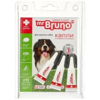 Лот: 15791389. Фото: 1. Мр.Бруно (Mr.Bruno) Капли репеллентные... Косметика для животных