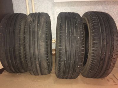 Лот: 13221793. Фото: 1. Комплект летней резины Bridgestone... Шины