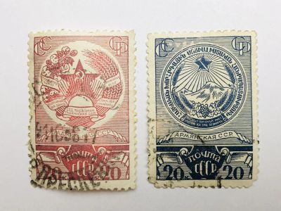 Лот: 23316065. Фото: 1. Выборы в Верховные Советы Союзных... Марки