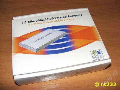 Лот: 705619. Фото: 1. USB бокс под винт 2.5" (IDE). Другое (комплектующие)